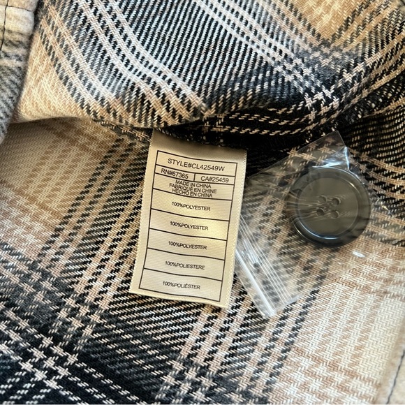 NWT BB Dakota by Steve Madden Ladies Boxy Shacket Size Large - Picture 6 of 11